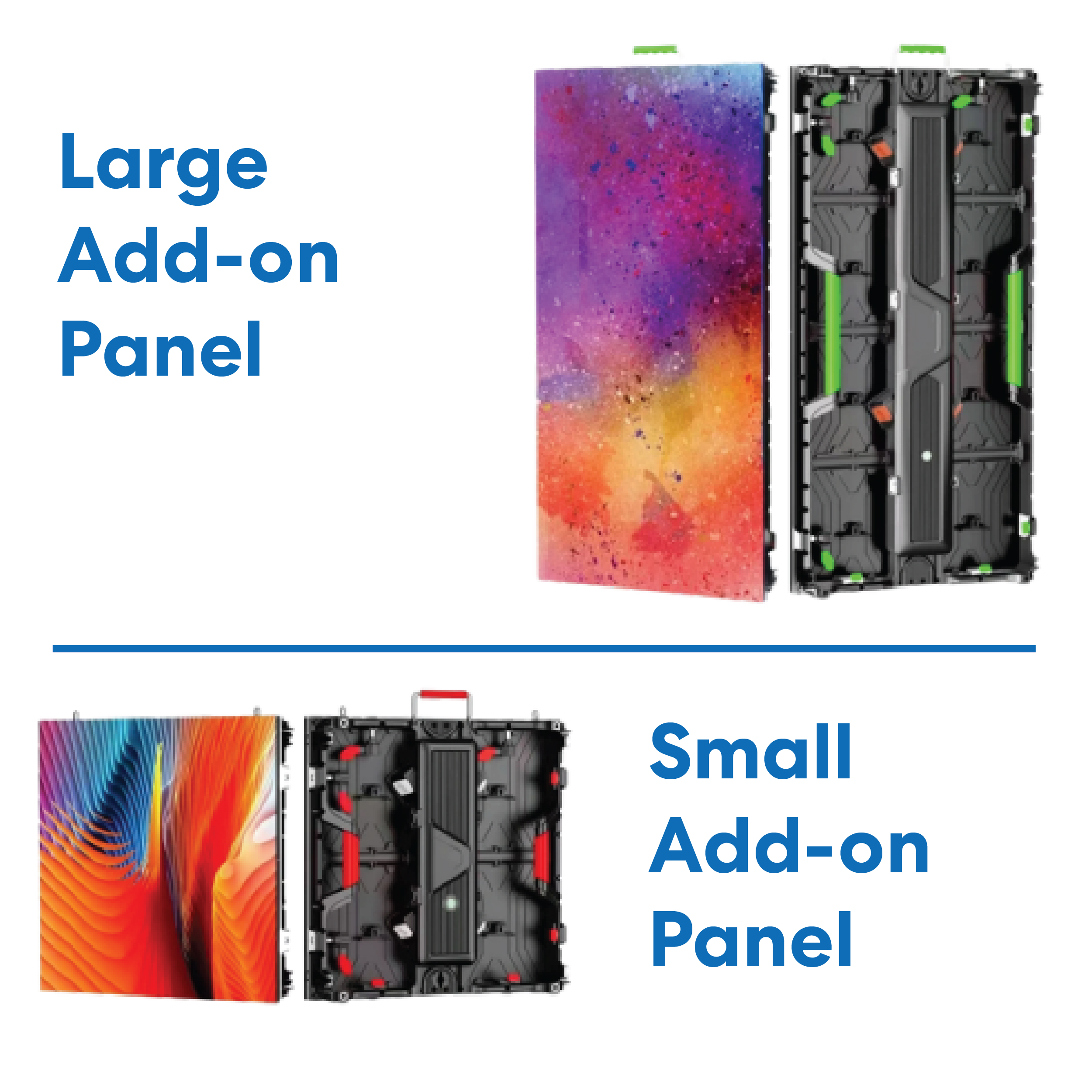LED Add‑On Panels Rental
