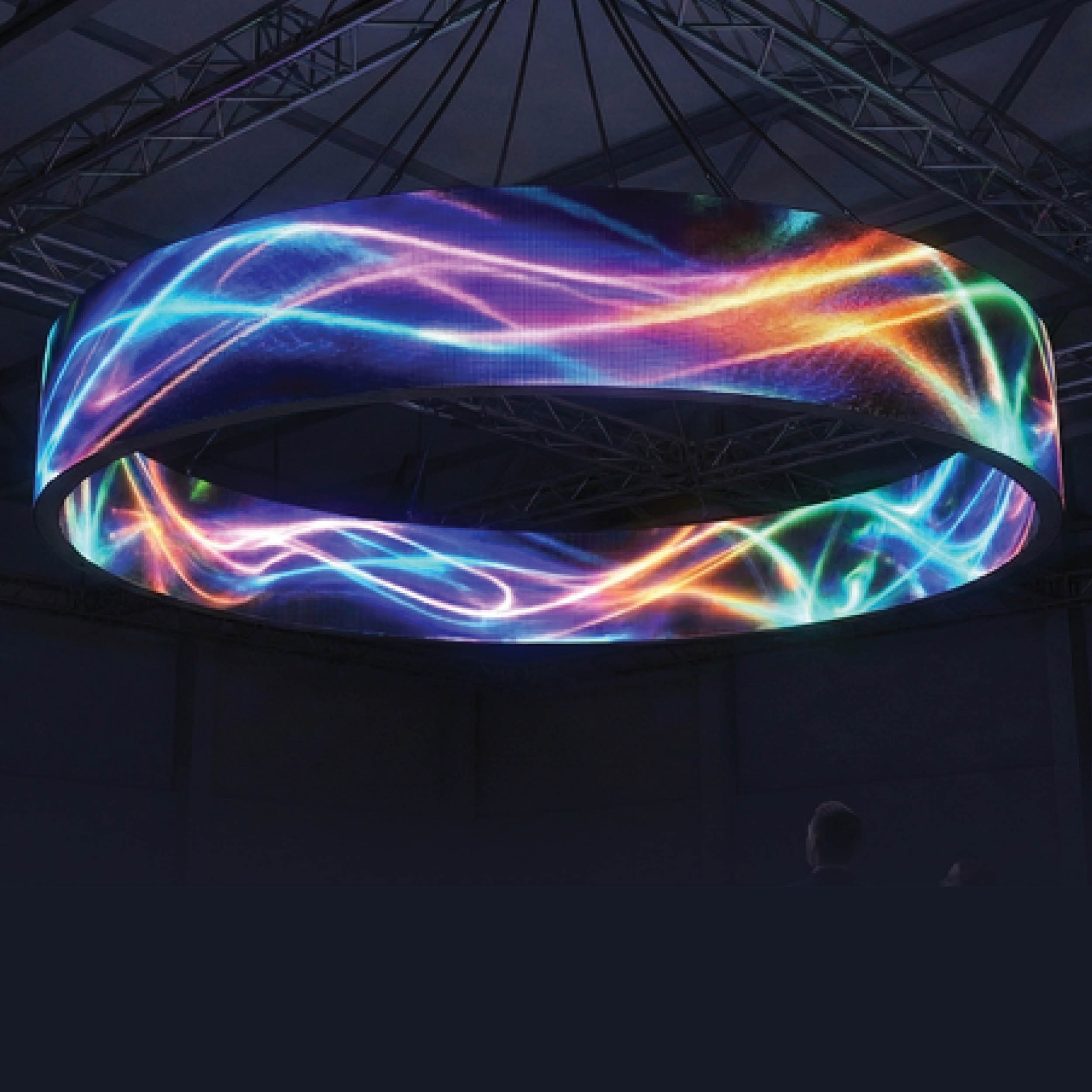 LED Overhead Video Ring Rental